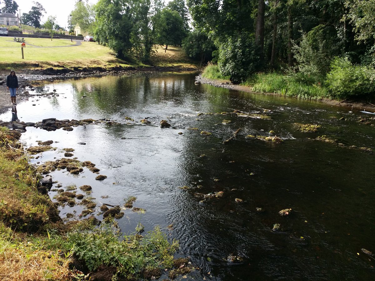 olivergburke's tweet photo. Visited my old fishing spot, Annalee River #Ballyhaise Co. Cavan (amenity Park and Sally's Garden field). The last time it was this low was 1995?. @johnmccabe11 @BallyhaiseAgCol https://t.co/SQXrPlGUtX