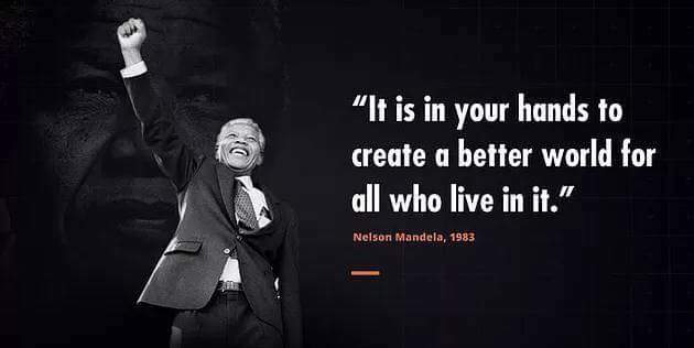 SilverLakesGE's tweet photo. "It is in your hands to create a better world for all who live in it." ~ Nelson Mandela. #MandelaDay #SilverLakesGE https://t.co/cs7xol1MEa