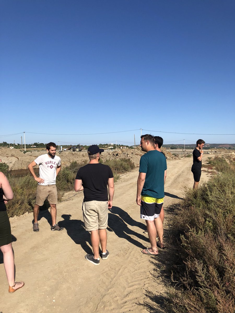 hatchblue1's tweet photo. The @hatchblue1 team on a field visit in Alvor Portugal catching up with #Sensaway & seeing their technology in action on their fish farm @NCESeafood @BTOnews @CargillAnimal @DNB_Bank @GAA_Aquaculture @GANConnect https://t.co/3AuQ1DaoTT