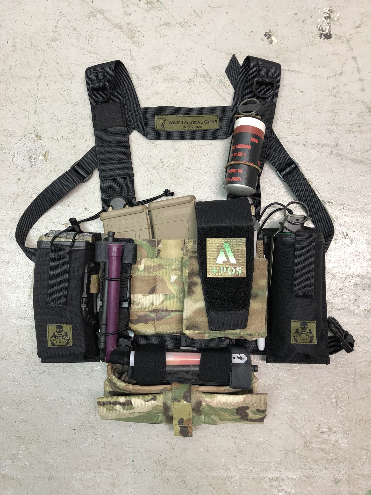 VOLK TACTICAL GEAR VBS プレートキャリア MCBK付属品付 VOLK TACTICAL GEAR VBS プレートキャリア MCBK付属品付 - メルカリ