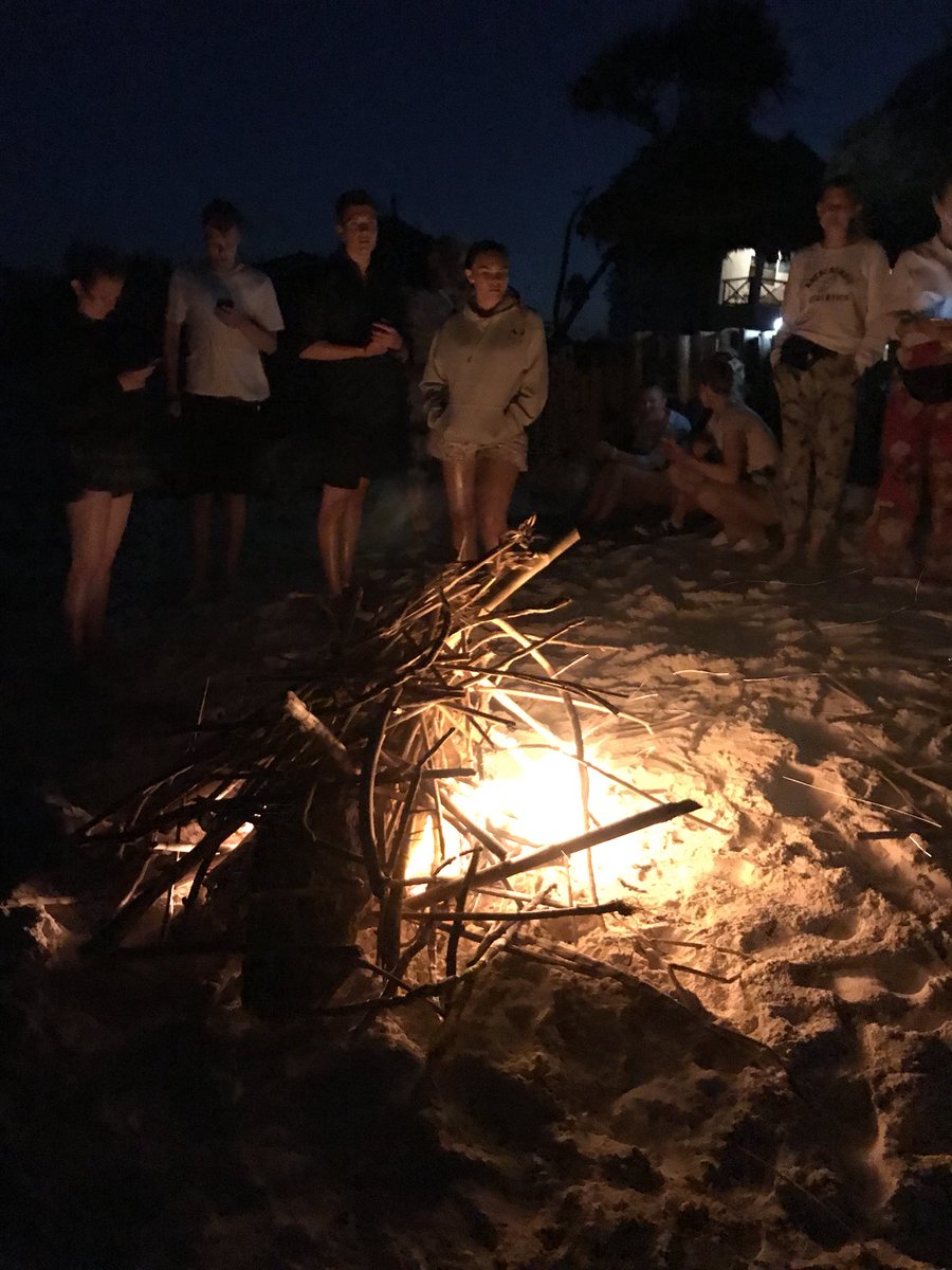 WHSZanzibar's tweet photo. What a memorable last night in Makunduchi. The students came down to the beach to celebrate what has been an incredible two weeks. They certainly put our dance moves to shame. So much fun and happy memories were shared under the most beautiful stary sky #lifetimememories https://t.co/2RwvRKQ60t