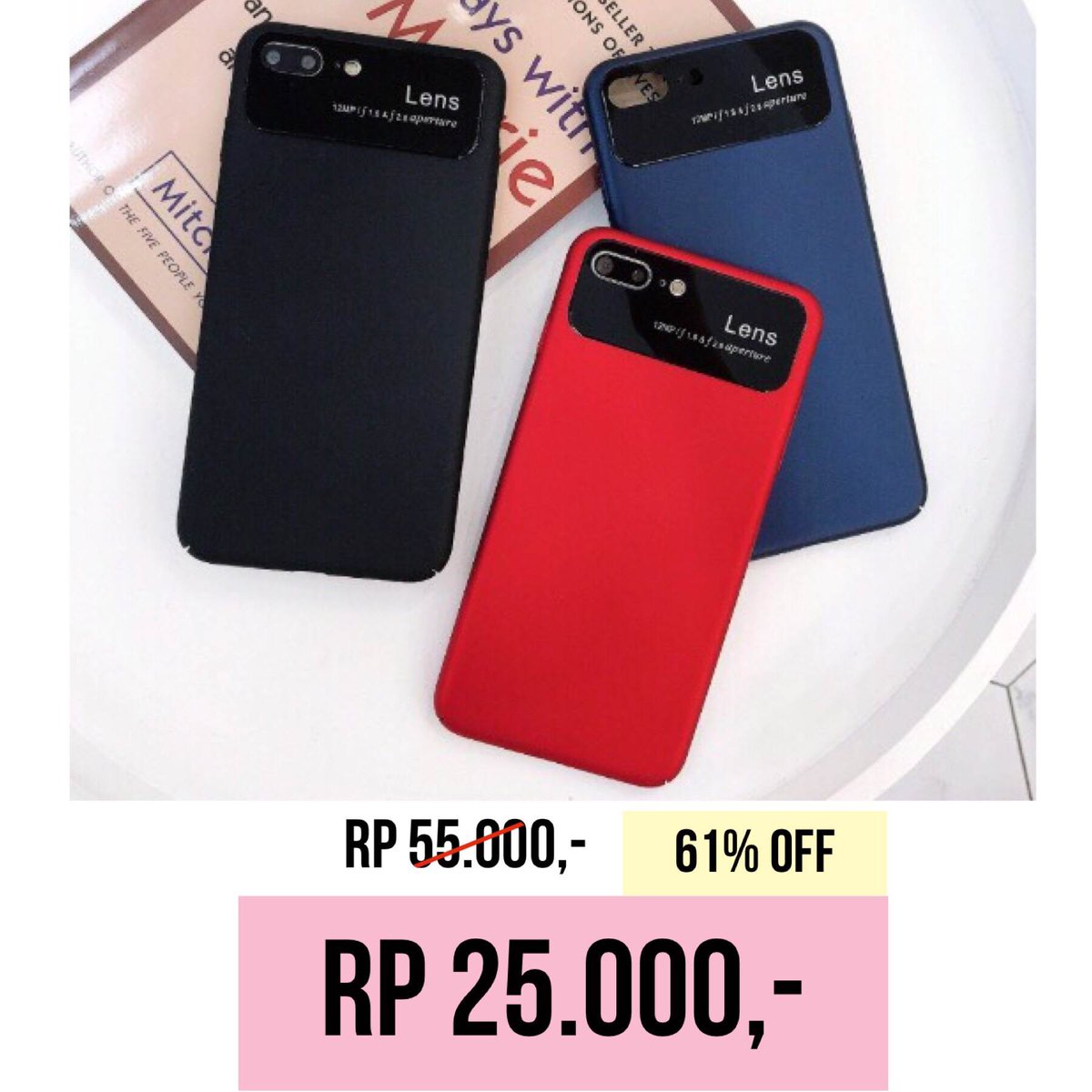 Hanya Rp. 25.000,-
PLAINER CASE
Questions &amp; order?
LINE: <a href="/PAROPAROSHOP/">PAROPAROshop.com</a> (pake @ yaa)
Whatsapp : 082190276616
Fast order:
paroparoshop.com