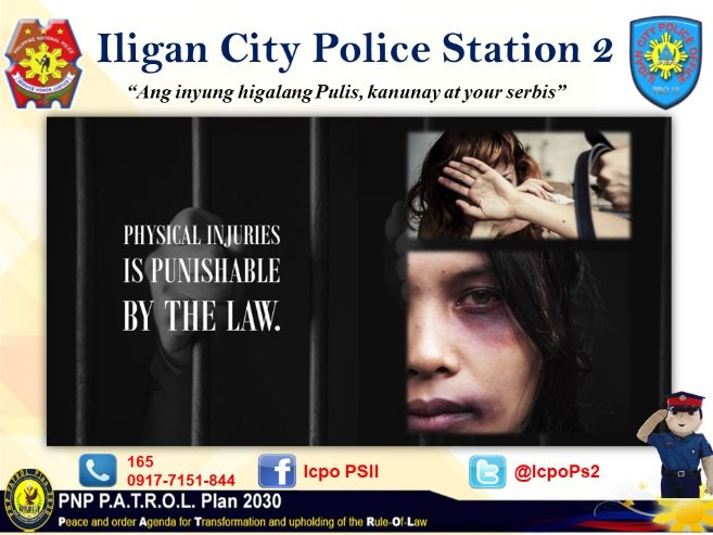 IcpoPs2's tweet photo. Physical Injuries is a CRIME...
A Friendly Reminder from ICPS2 Family... https://t.co/k6uQ0dXiAf