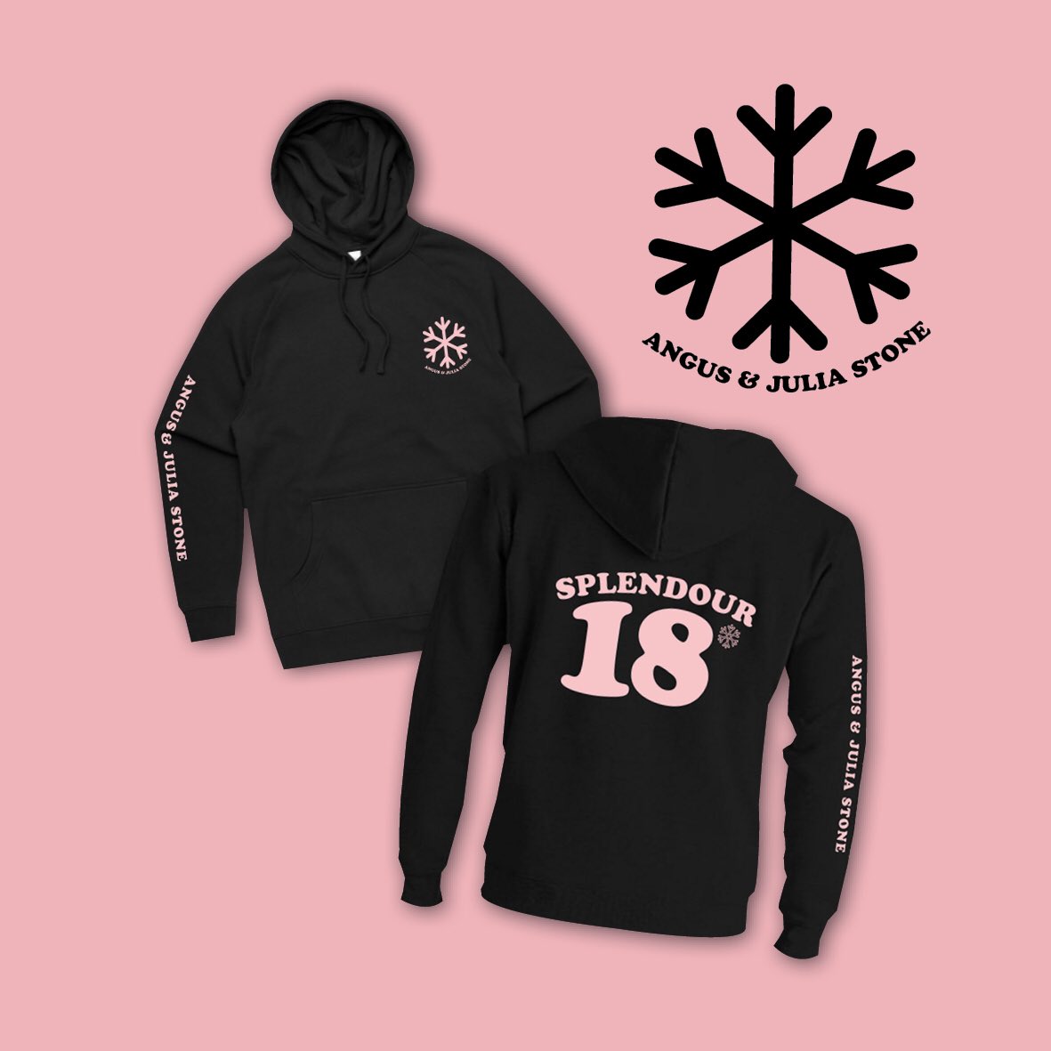 angusjuliastone's tweet photo. Hey friends heading to @SITG hit up the merch stands as we’ve got some A&amp;J x SITG hoodies to keep you warm OX 
#ajsnow #merch #sitg https://t.co/mr87DlzdwR