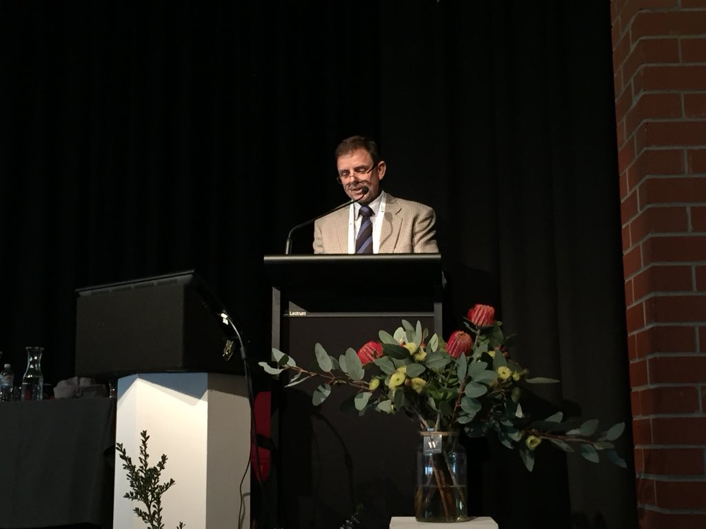 2018 Mac Troup Orator Nick McBride providing an insight into the importance of benchmarking at AJ &amp; PA McBride #PastFuturePasture #gssaconference2018