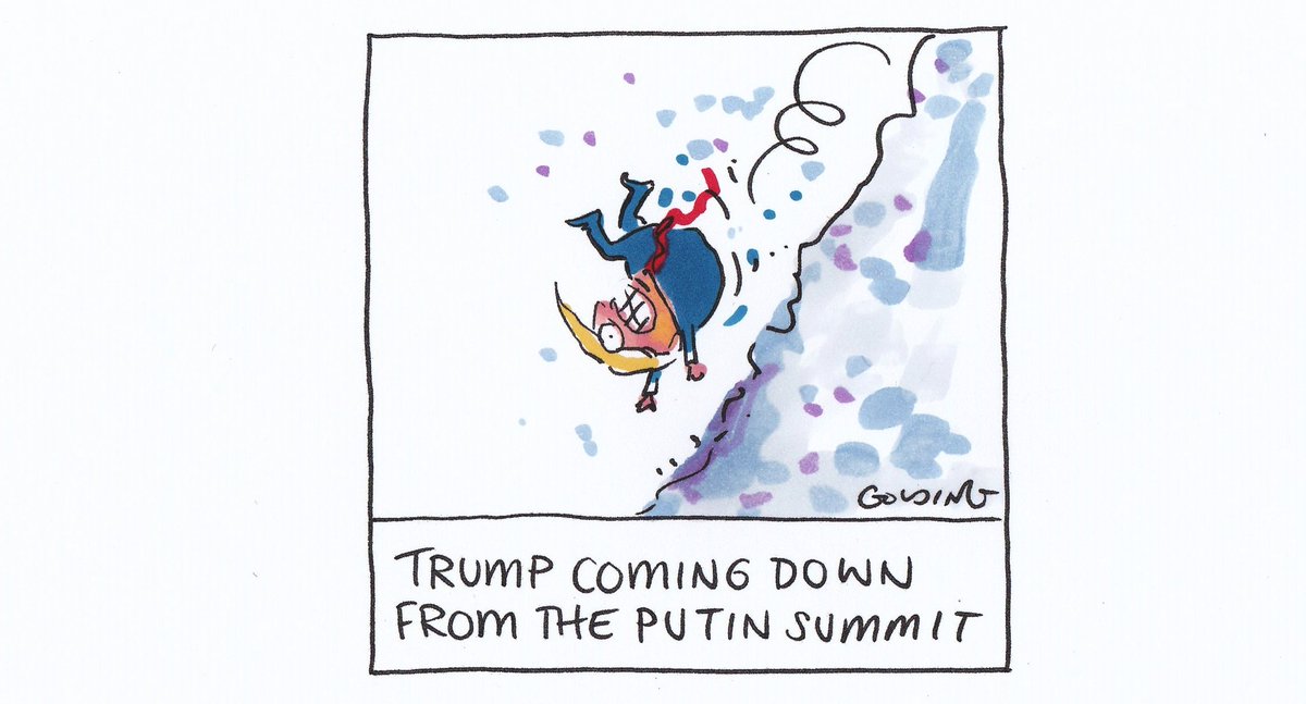 GoldingCartoons's tweet photo. Stable genius #DoubleNegativeDefense #trump @theage @smh https://t.co/qvr0FlJIaM