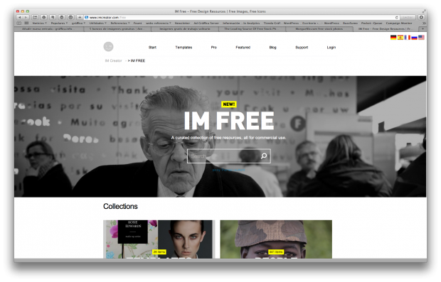 #UTILIDADES 
I’m Free, banco de fotos bajo licencia Creative Commons 
buff.ly/2L0qt00