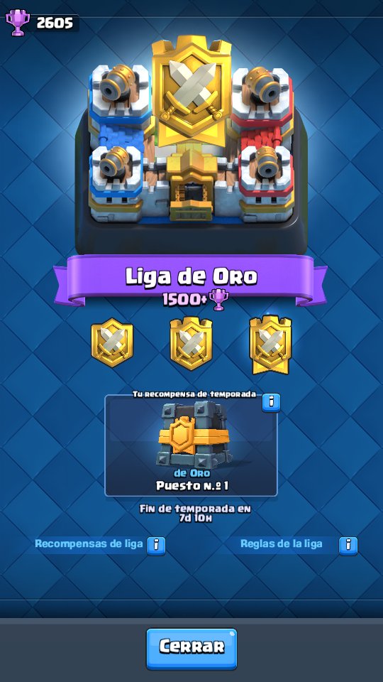 LRoyale_eSports's tweet photo. Gracias a todos por poner de su parte y subir a Liga Oro III y de paso nos colamos en el top nacional de guerras, orgulloso de formar parte de la familia Latam Royale eSports!!! A por más 💪😎 https://t.co/YGlnqp0YpJ