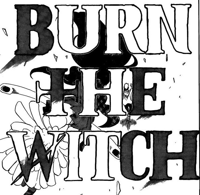 Ken Xyro On Twitter Nice Little Easter Egg In The End The Shaded Parts Of Burn The Witch Reads Bleach
