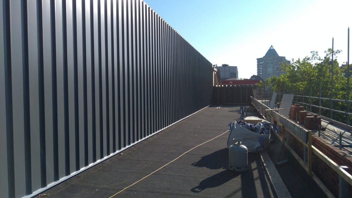 MZAllpro's tweet photo. Project V&amp;D te Apeldoorn.  Felsplanken uit staal (Prisma Slate Grey) geproduceerd door @MZAllpro https://t.co/aGgl0Q3Gxv