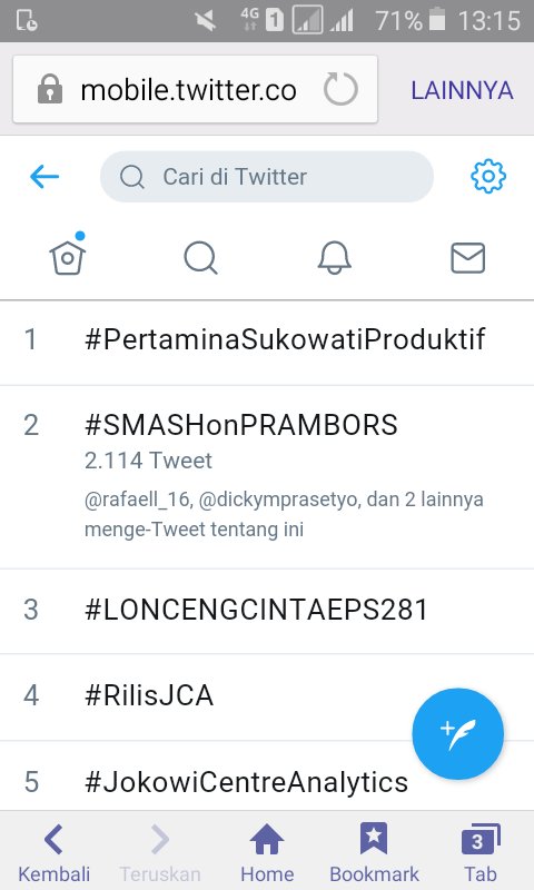 Akhirnya nangkring tti lg #SMASHonPRAMBORS #FENOMENASMASH #SMASHISBACK