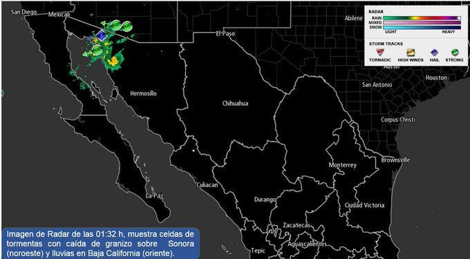 Continuarán lluvias en territorio oaxaqueño