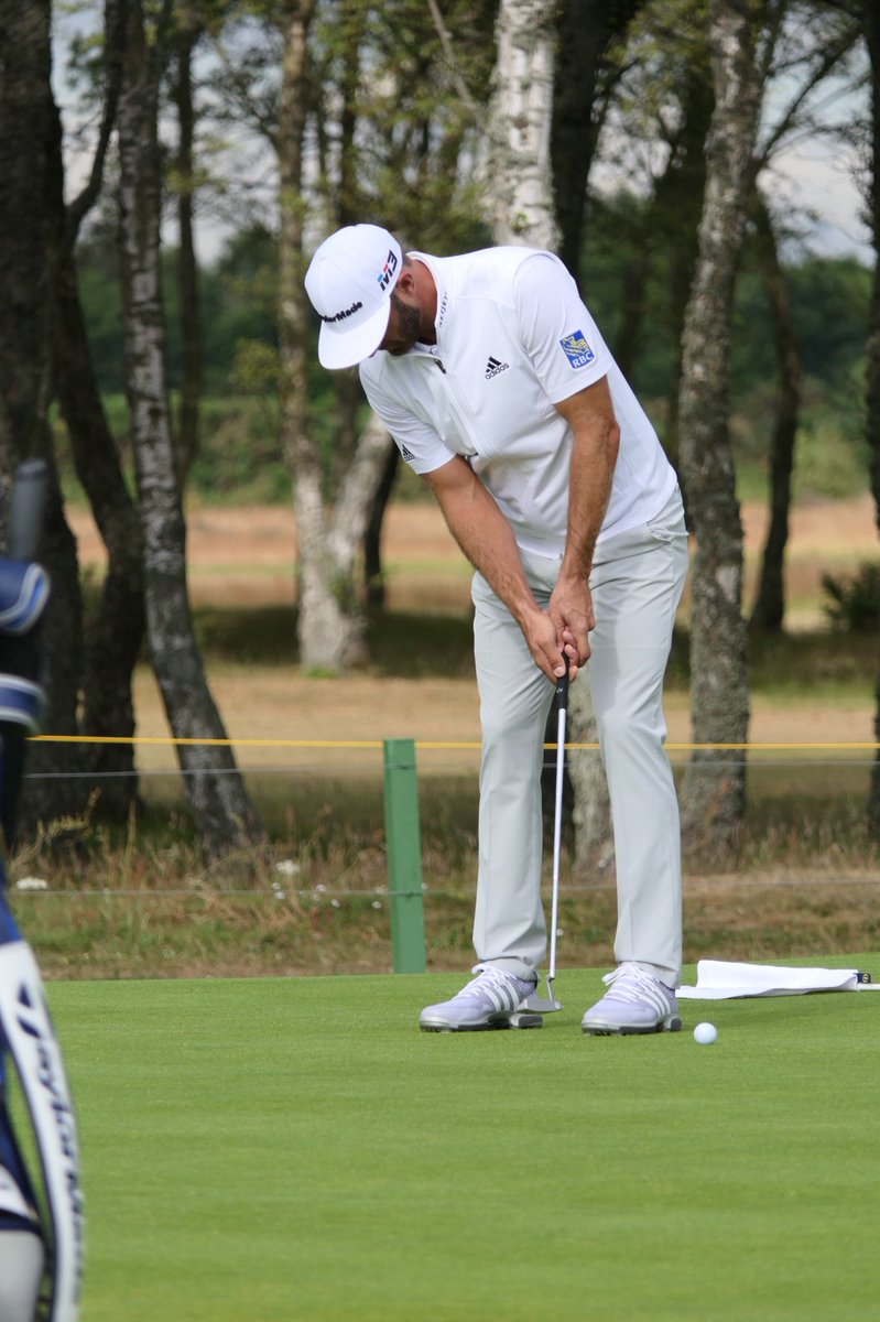 golfnation_'s tweet photo. @DJohnsonPGA was out on the course with 2 putters yesterday his @TaylorMadeTour #Spider &amp; his #TPCollection #Juno #DustinJohnson #TaylorMadeGolf #TheOpen https://t.co/bRE3gntKKU