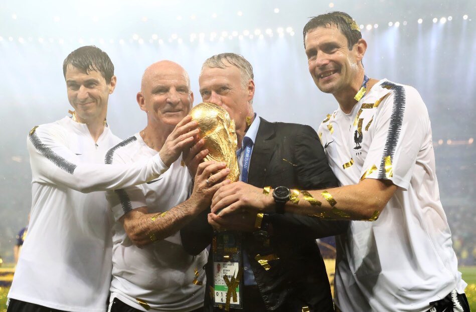Congratulations to our guest professor <a href="/GregDupontSport/">Greg Dupont</a> on winning the World Cup 🏆 with <a href="/equipedefrance/">Equipe de France ⭐⭐</a> 🇫🇷 Well deserved!