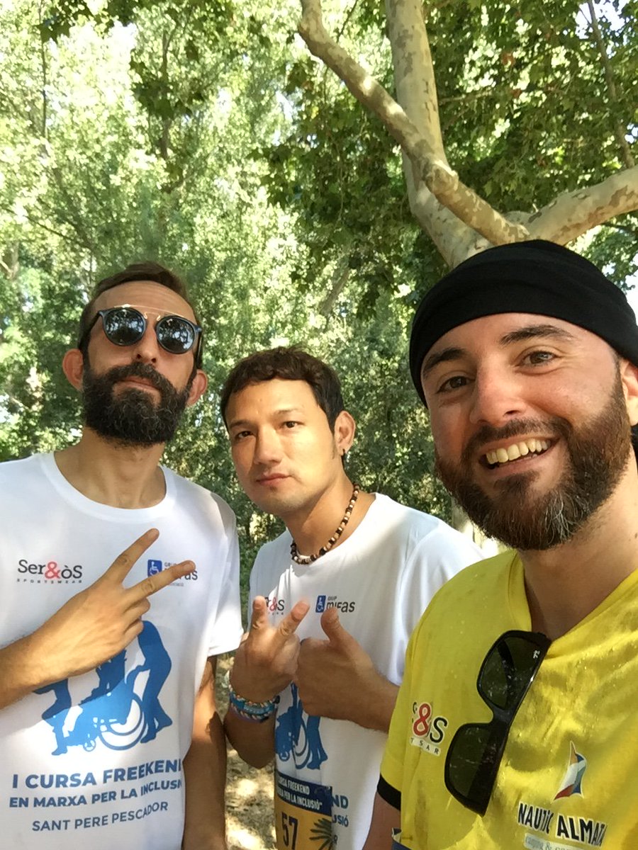 CristhianBello_'s tweet photo. Gràcies #Freekend x #GrupMifas i #fepccat! "En Marxa per la inclusió" 🏁 #cursasolidaria https://t.co/ST82CLrfRG