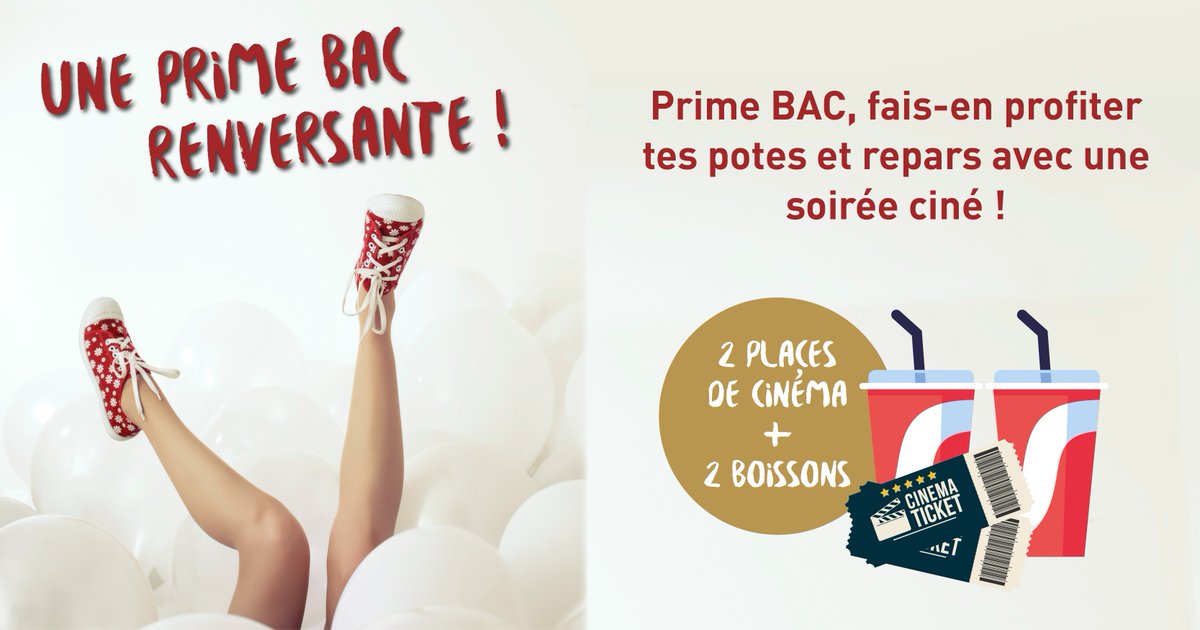 C_A_Lorraine's tweet photo. #PrimeBac
N'oubliez pas ! AVEC ou SANS mention, votre prime bac vous attend en agence!
Et si vous recommandez un de vos amis bacheliers, on vous offre une soirée ciné 🍿
⬇️ Pour en profiter ⬇️
https://t.co/s0ShZIrWZx https://t.co/IofpiYrscK