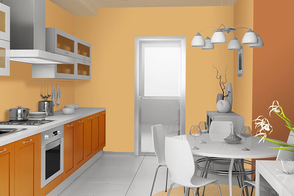 Linveasrl's tweet photo. Sfrutta colori intensi in piccoli ambienti, come la #cucina.
#Ambientazioni #Linvea. https://t.co/i079w4zz6c