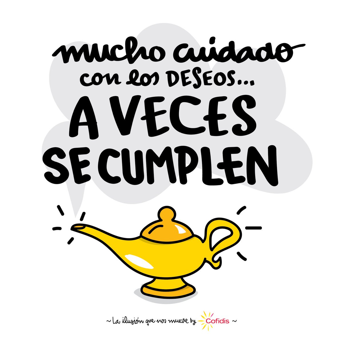 proyectoilusion's tweet photo. Mucho cuidado con aquello que deseas…  ¡a veces los #deseos se cumplen! ;) #BuenosDías de #miércoles.
https://t.co/KxcV8PysKY https://t.co/4hgysNU91f