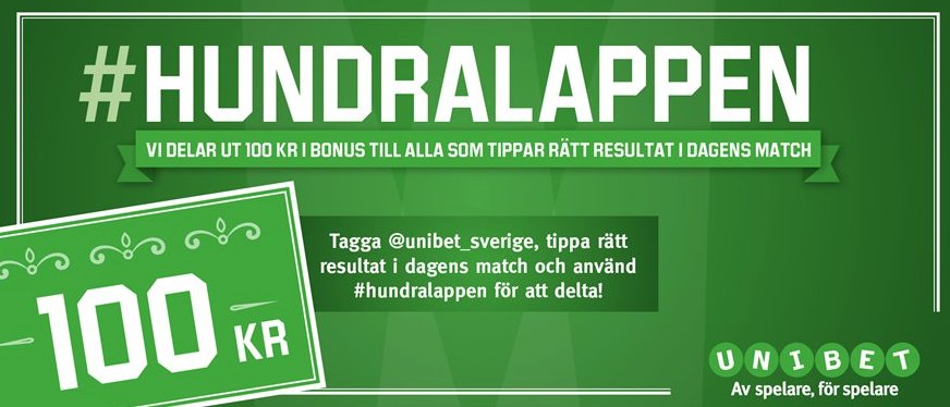 Unibet Sverige tweet media