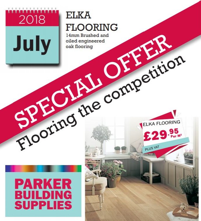 ParkerBuilding1's tweet photo. This July we have a fantastic offer on our Elka Oak #flooring at just £29.95 per square metre! Modern looking and robust, it's perfect for any home. https://t.co/6oIRXwibDz
#helpmebuildit #oakflooring #homeimprovements #construction https://t.co/KHR6OFekXC
