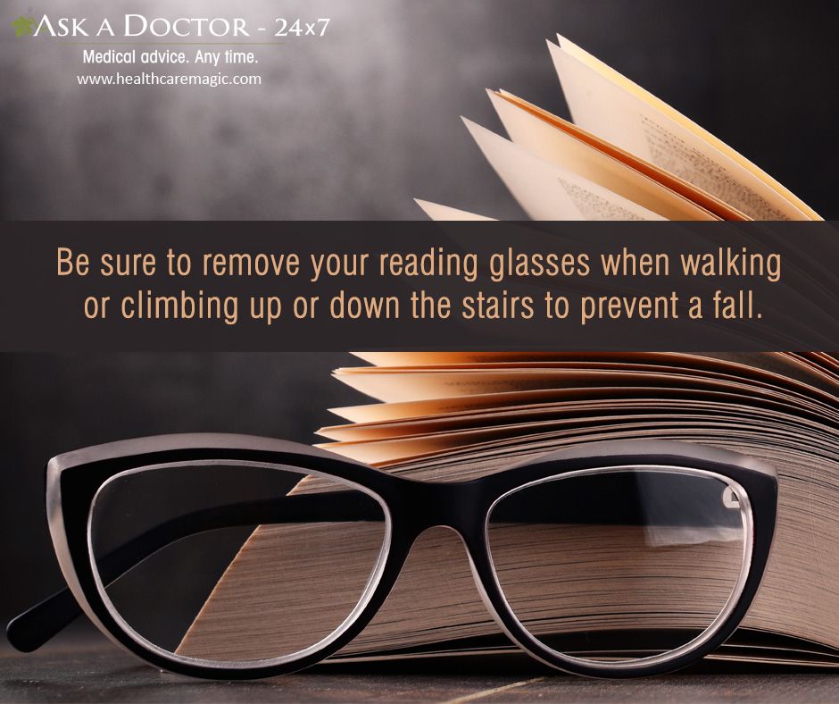 DailyHealthTips's tweet image. Largest Health Q&amp;amp;A site. 
Ask a Doctor Online at 
askadoctor24x7.com

#remove #readingglasses #whilewalking #climbing #upanddown #stairs #AskADoctor #DailyHealthTips #HealthcareMagic