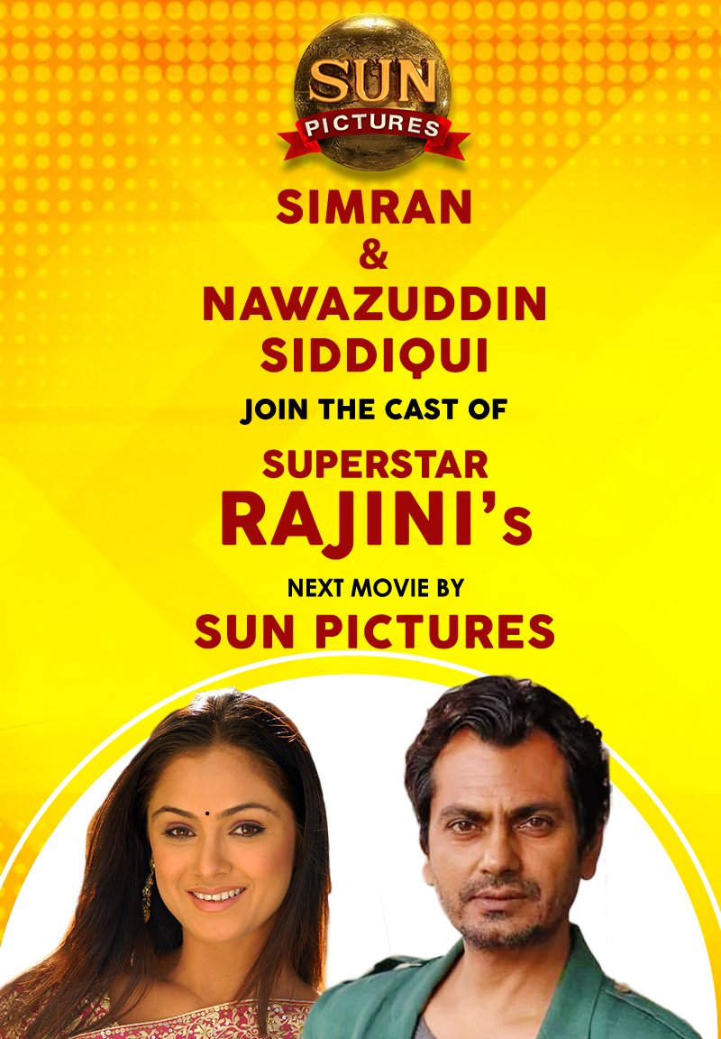 Simran and Nawazuddin Siddiqui in Petta