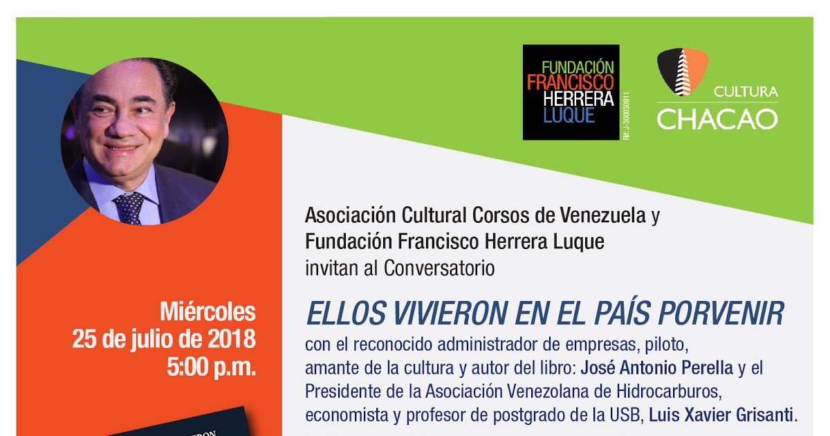 Conversatorio "Ellos vivieron en el país porvenir" (25/07/2018) dlvr.it/Qby6Zp