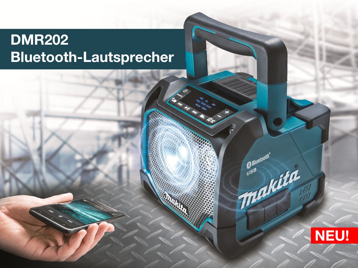 Makita Deutschland on Twitter: "Hier spielt die #Musik! 🎶 Mit dem neuen ...