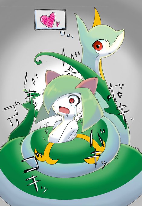 ぼくがかなり前に描いていた「ポケモンほのぼの凌辱」というジャンルの絵 