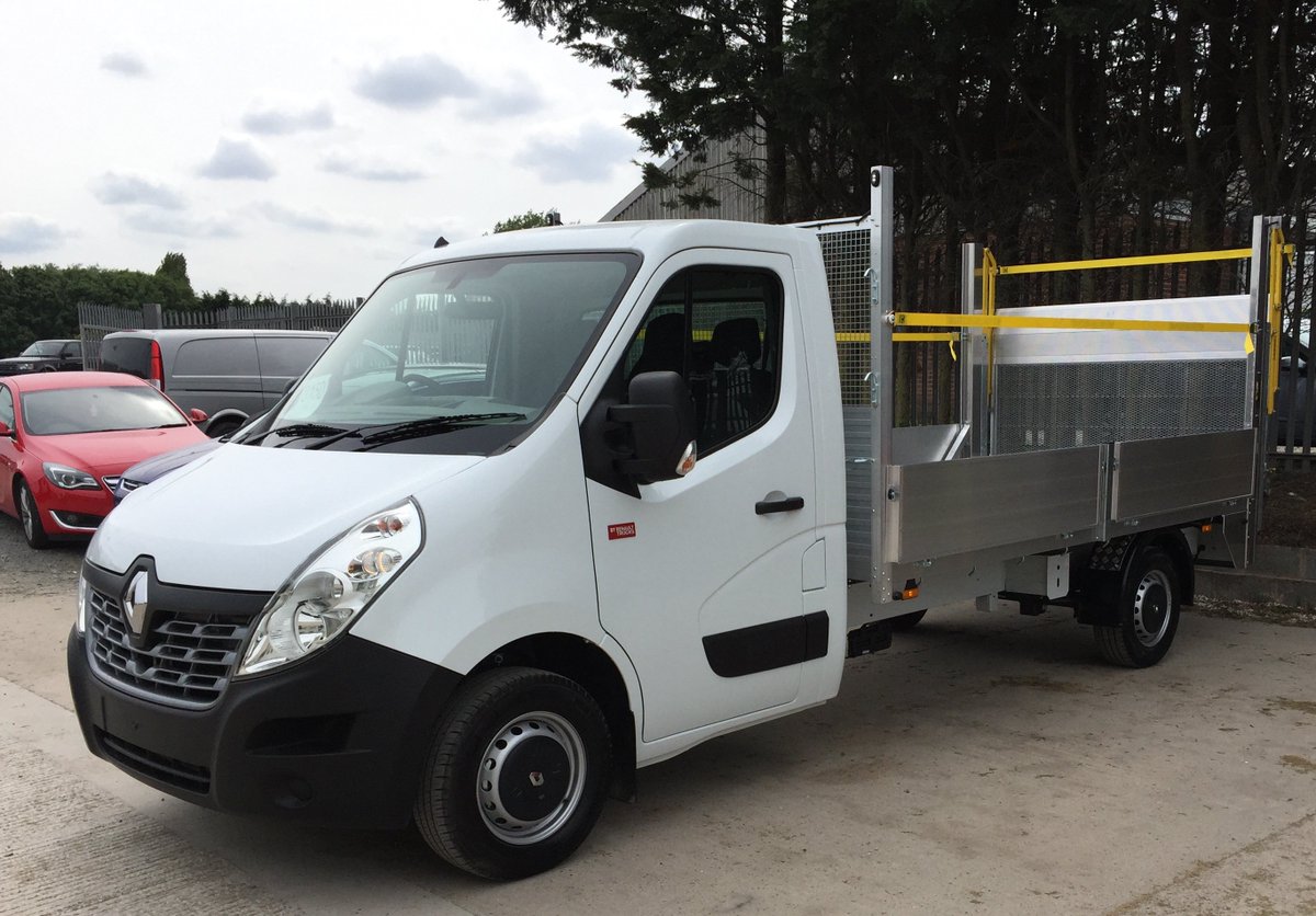 Renault Master Dropsider with 500kg Column Tail Lift

#Renault #Dropsider #TailLift