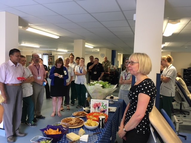 dmrc_benfund's tweet photo. A special celebration!!! Today marks 30 years since the now Complex Trauma &amp; Neuro Service Manager started working @Headley_Court. Very best wishes Anne from all here. A legend in the OT world &amp; DMRC alike!!! #HelpingThoseWhoServeTheirCountry https://t.co/SGAGhZP4ra