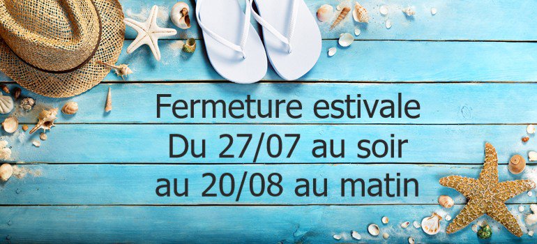 Adecressorts1's tweet photo. ☀️Date fermeture - congés d'été ☀️
Du 27/07 midi au 20/08 au matin 
Toute l'équipe Adec vous souhaite de bonnes vacances. https://t.co/K1gcGXTnQG