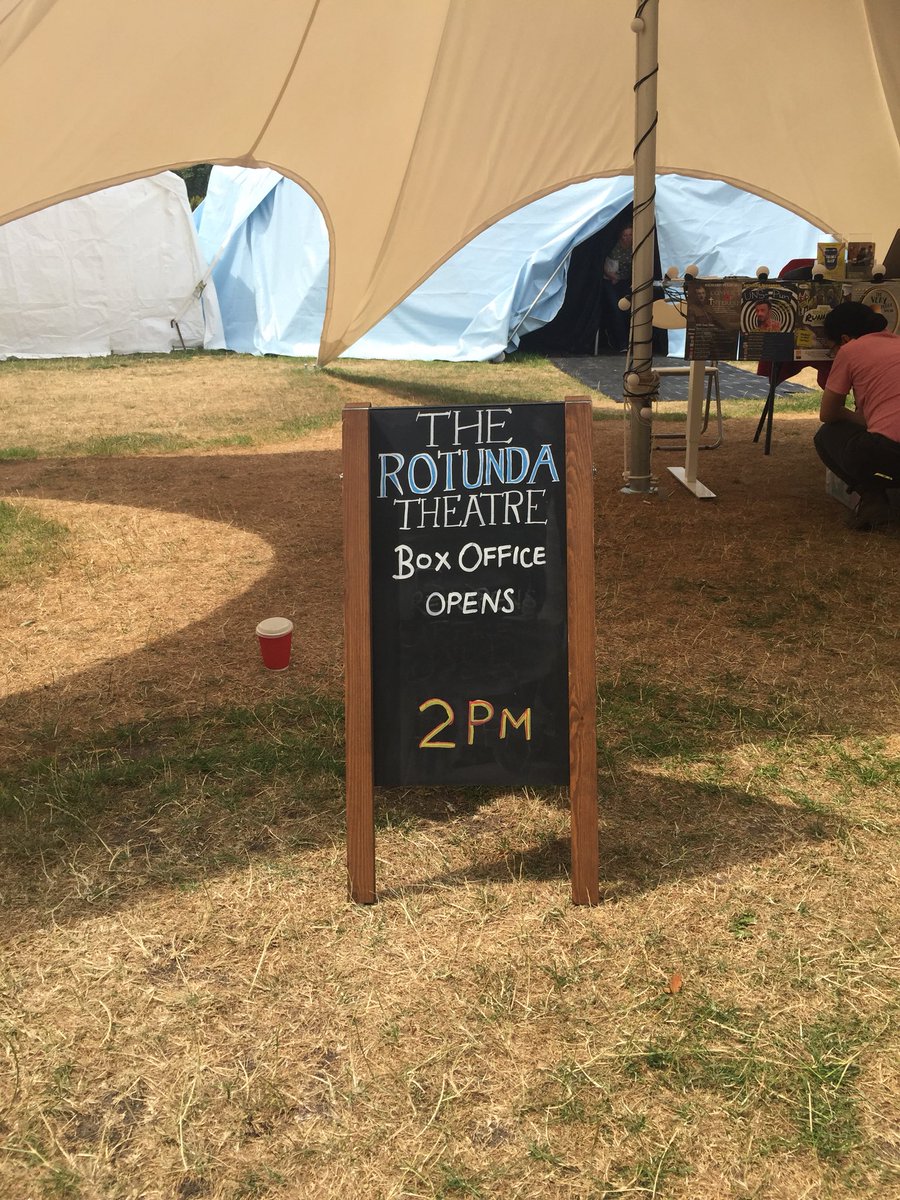 bigfatrunning's tweet photo. Perfectly named venue for Big Fat Running Show - The Rotunda Theatre, Pavilion Gardens, Buxton! https://t.co/k4tHcQDnlW
