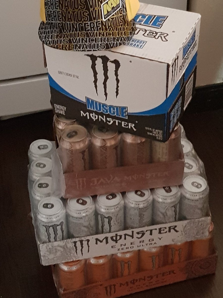 Thank u <a href="/MonsterGaming/">Monster Gaming</a> for some energy, will be needed in today's matches vs <a href="/FNATIC/">FNATIC</a>