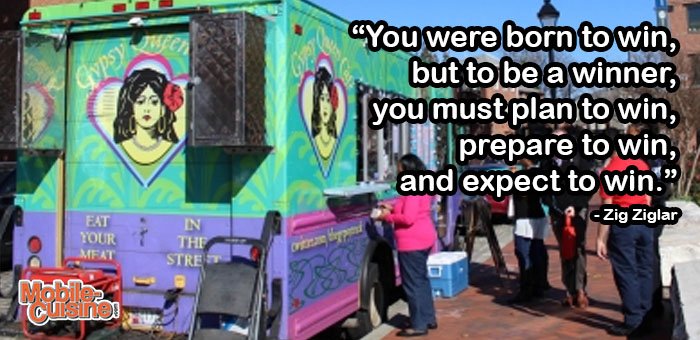 Today's #foodtruck quote of the day comes from Zig Ziglar. #WednesdayWisdom