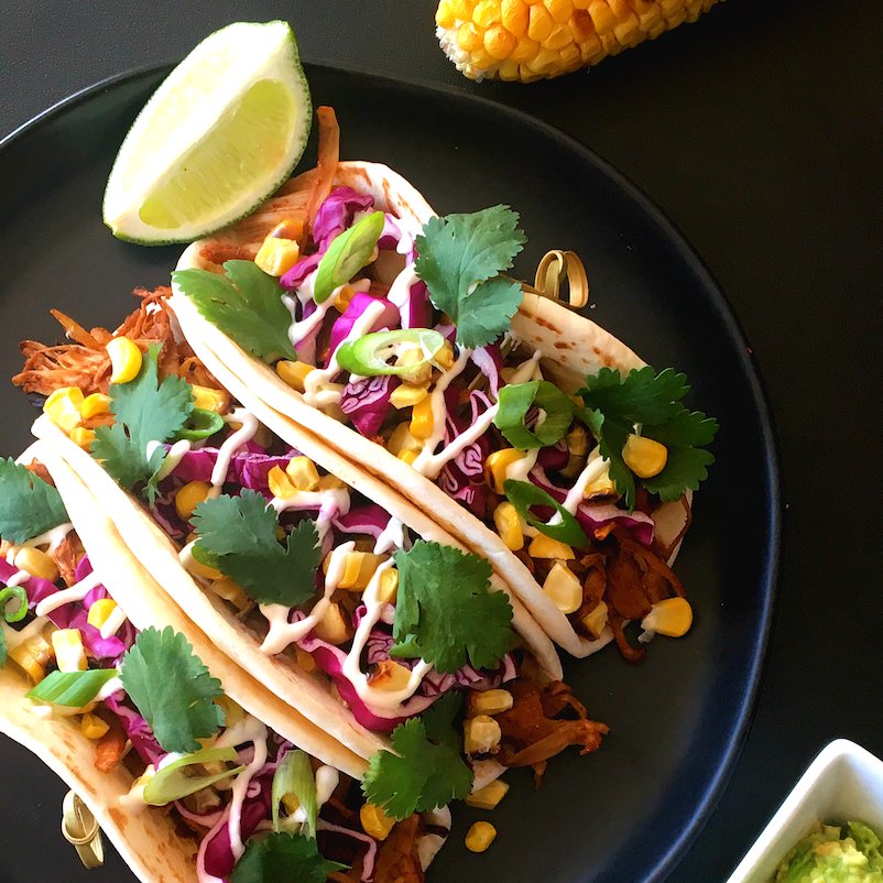 ThisThatKitchen's tweet photo. It might not be Tuesday, but when tacos are as good as these Vegan Carnitas Tacos, every day is #TacoTuesday! Link to recipe: https://t.co/ld8stWbsZN 🙌🌮
.
#vegan #vegetarian #glutenfree #jackfruit #plantbased #healthyrecipes #veganeats #crueltyfree #plantbasedmeals #meatfree https://t.co/yj8YZLjip6