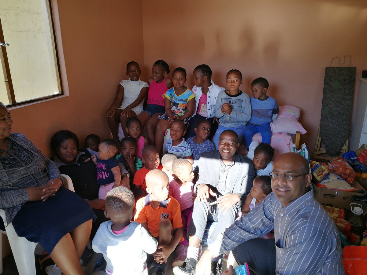 ahagatewayhotel's tweet photo. Celebrating Madiba's Birthday with the Isolezwe Care Centre in Kwa Mashu! #67mintues #MandelaDay https://t.co/dqMYwQSavW