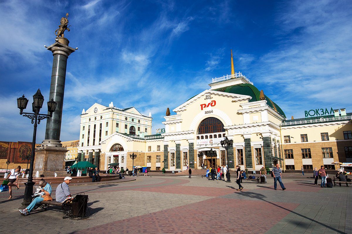 Krasnoyarsk railway station