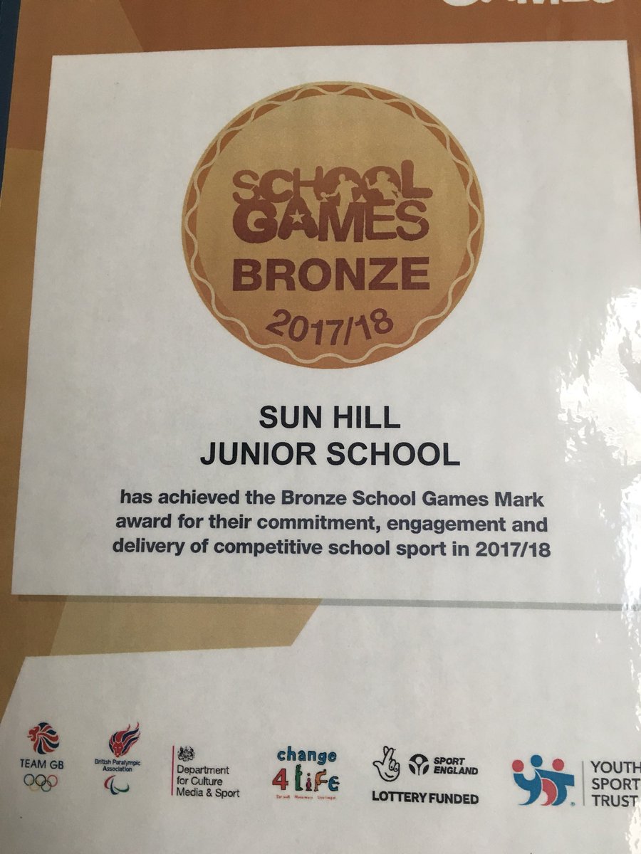 #schoolgames #bronzeaward 2017-2018
