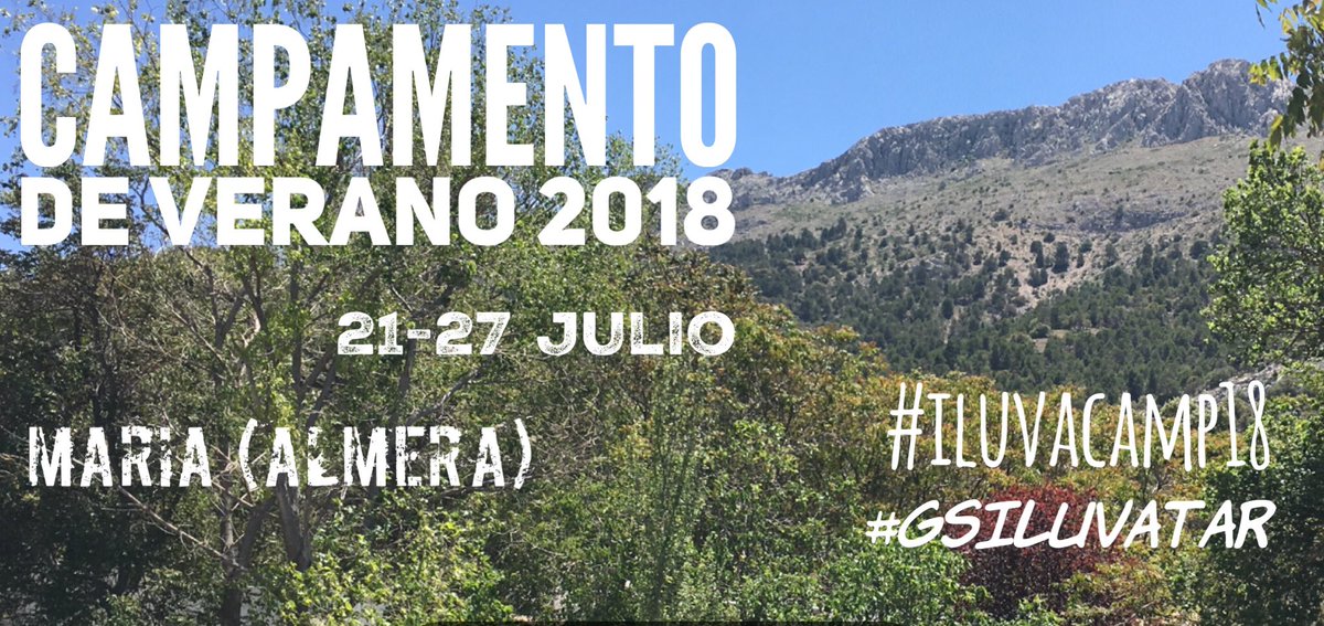 Ultimando los preparativos de nuestro primer #CampamentoDeVerano en #ermitaVirgendelaCabeza #sierrademaria #Maria #Almería #iluvacamp18 #gsiluvatar