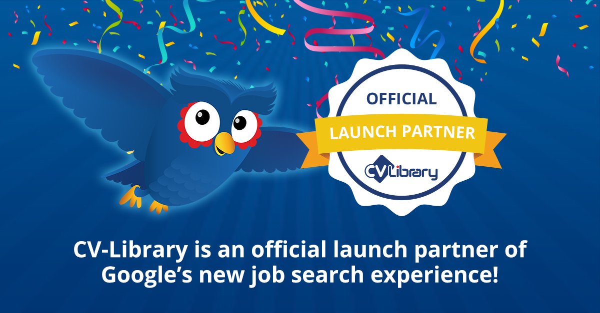 We've partnered with Google on its new job search experience, bringing our clients' vacancies even more exposure. Find out more about the benefits of advertising your roles with us cv-library.co.uk/advertise-jobs