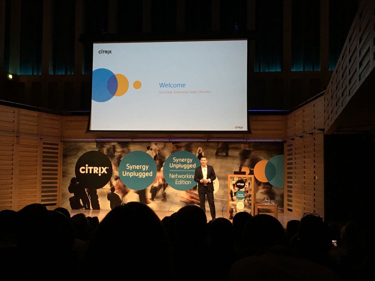 litvirtual's tweet image. Jon Cook kicks off @CitrixUKI #SynergyUnplugged London! #ThisIsHowTheFutureWorks