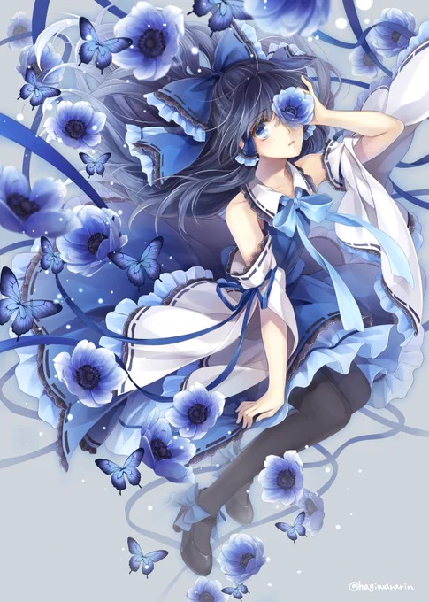 青霊夢 #暑いので涼しげな画像貼る 