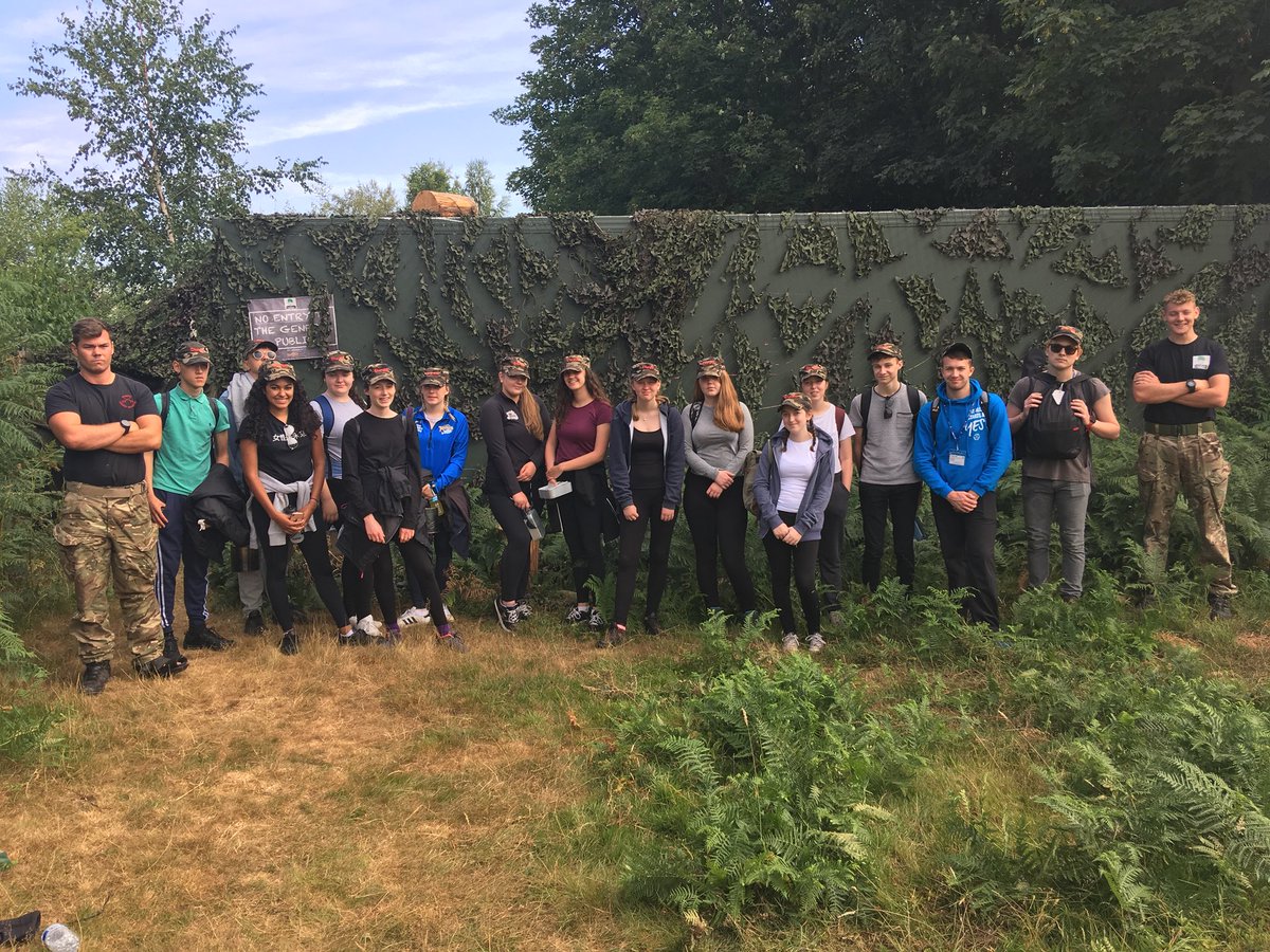 BethLFF's tweet photo. Churchill red and Churchill green are ready for their #SurvivalChallenge with @shape_your_team 💪🔥 @NCS @FlyingFutures #NCSRyedale #NCSYork https://t.co/98fKimimC9