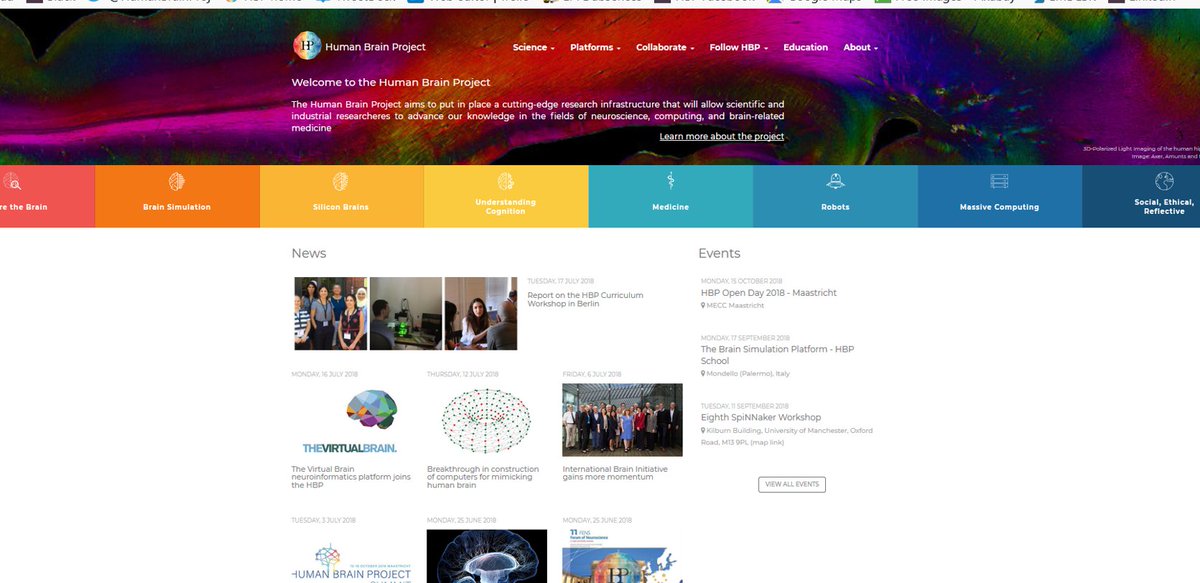 HumanBrainProj's tweet photo. We've refreshed our HBP website homepage with a new banner image, added upcoming events and rearranged the layout of news articles.
You can check it out here: 
https://t.co/O2gLAuBn5o
We've also updated project's publication list: 
https://t.co/XLyuyJUrNc https://t.co/fVIUQUpB79
