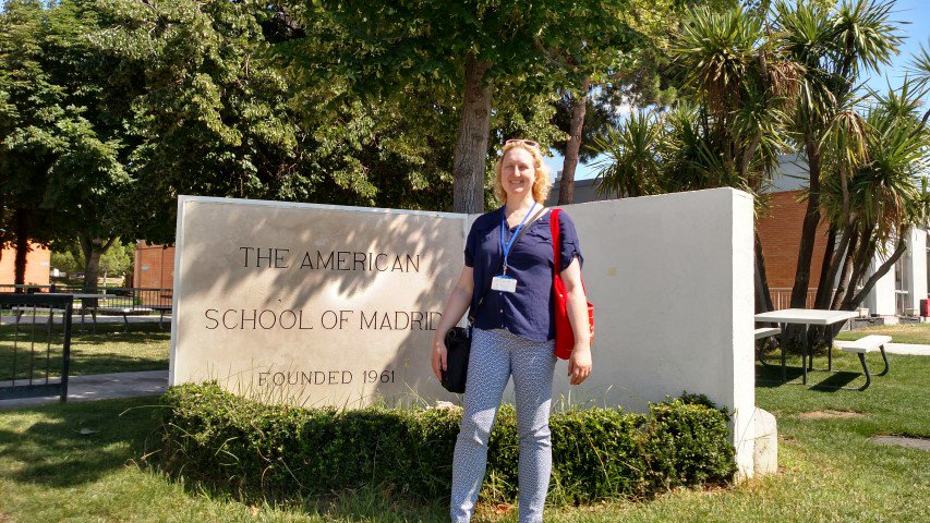 Alexandra Ritchie, Class of '98, came to meet up with her classmates for the 20th reunion weekend. She lives in Arlington, Virginia and works in Energy Policy.