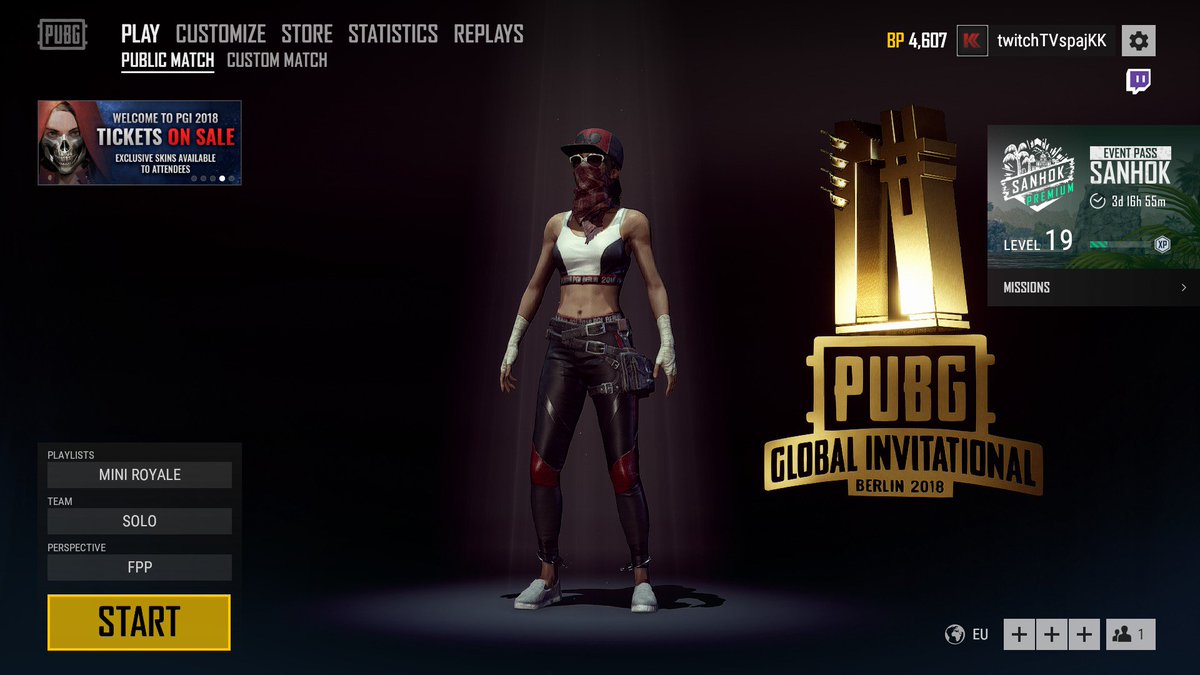 spajKK (@spajkk_) on Twitter photo GIVEAWAY 20x PGI TITLE KEY
(15x key for my stream) 13:00 📺twitch.tv/spajKK
(5x key for my social medias) instagram.com/spajKK facebook.com/spajKK and here
Drop a Follow & RT
Thanks <a href="/PLAYERUNKNOWN/">PLAYERUNKNOWN</a> GIVEAWAY 20x PGI TITLE KEY
(15x key for my stream) 13:00 📺twitch.tv/spajKK
(5x key for my social medias) instagram.com/spajKK facebook.com/spajKK and here
Drop a Follow & RT
Thanks <a href="/PLAYERUNKNOWN/">PLAYERUNKNOWN</a>