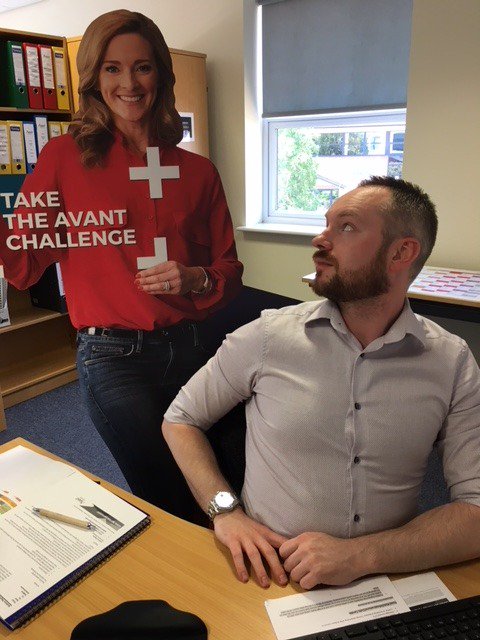 AvantHomes's tweet photo. .@GabbyLogan must have got back from Russia pretty quickly โ looks like she's been on walkabout with our Yorkshire team...! For your chance to WIN, just visit one of our showhomes, snap a selfie with Gabby, then post on social using #AvantChallenge Ts&Cs: https://t.co/Y1ojswVOn3 https://t.co/wmUG2Z6A6e