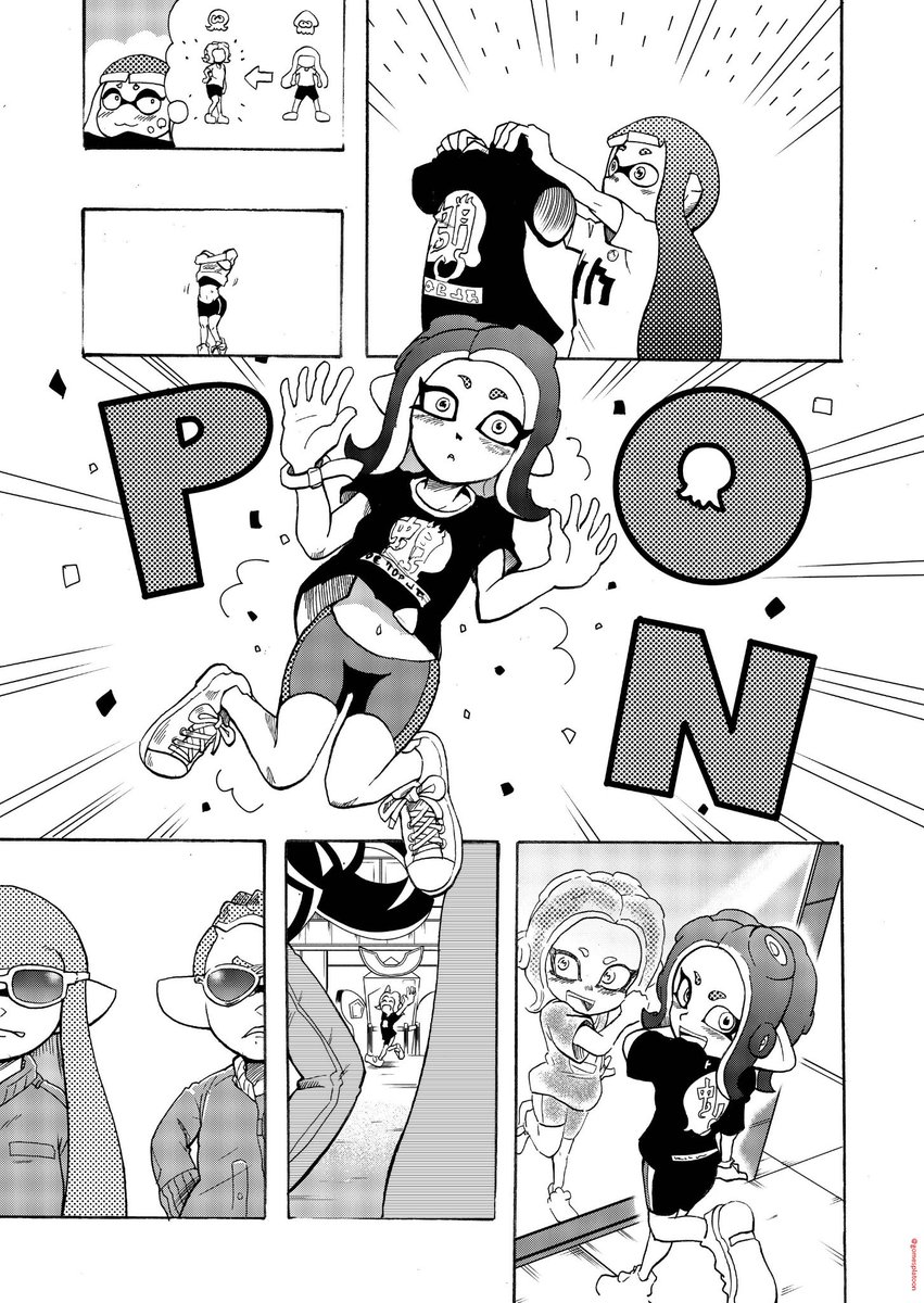 フェス漫画「イカとタコとグルーヴと」 #Splatoon2 