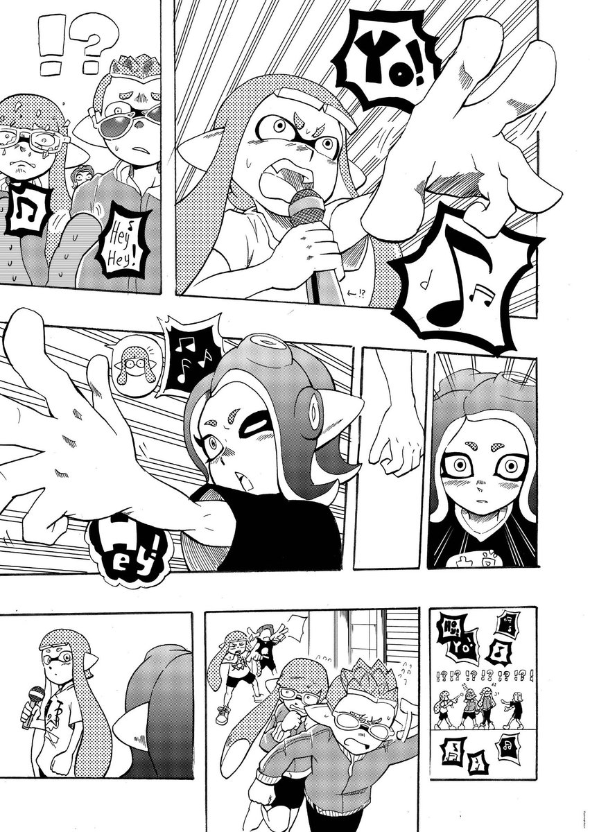 フェス漫画「イカとタコとグルーヴと」 #Splatoon2 